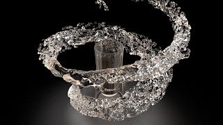 C4D  Redshift  RealFlow  DSpline [upl. by Anwaf]