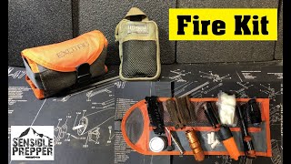 Fire Kit for Survival Exotac Tool Roll [upl. by Hey855]