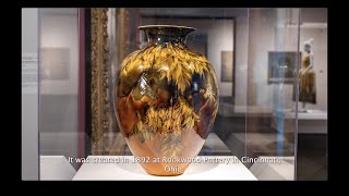 “Rookwood Pottery Vase” by Kataro Shirayamadani [upl. by Ynamrej627]