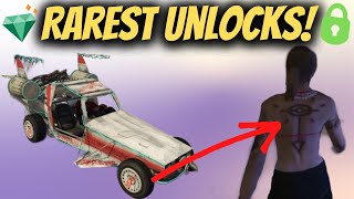 5 Rarest Unlockable Items in GTA Online [upl. by Rachelle]