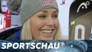 Lindsey Vonn quotEin perfekter Schluss für meine Karrierequot  Sportschau [upl. by Eleanora]