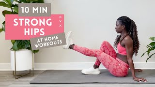 10 MINUTE HIP FLEXOR STRENGTHENING EXERCISES [upl. by Lowry]