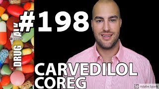 CARVEDILOL COREG  PHARMACIST REVIEW  198 [upl. by Shaw]