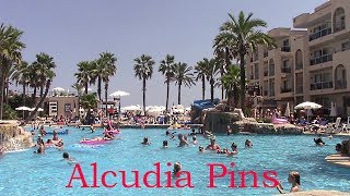 Hotel Alcudia Pins Mallorca Spain  Отель Алькудия Пинс Майорка [upl. by Ahsilram]