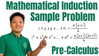 Proof by Mathematical Induction  Principle of Mathematical Induction  Sample Problems  Part 1 [upl. by Fayette184]