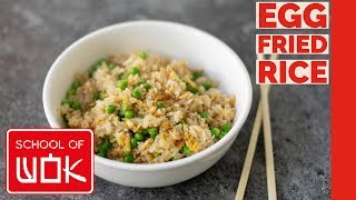 Super Simple Egg Fried Rice Recipe [upl. by Brunella]