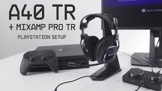 A40 TR  MixAmp Pro TR PS4 Pro amp OG Setup Guide  ASTRO Gaming [upl. by Koziarz]