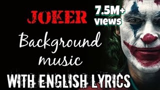 Joker song lyrics with English Translation  HQ BGM music full song  Indila  Dernière Danse [upl. by Ojeitak355]