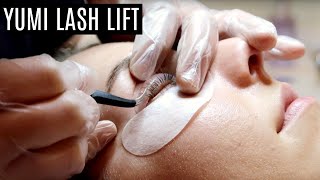 YUMI LASH LIFT amp TINT  The Process  amanda devon [upl. by Auop]