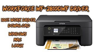 WorkForce WF 2810DWF Driver Download [upl. by Archibald]