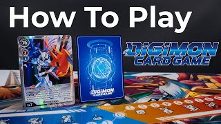 How To Play the DIGIMON Trading Card Game [upl. by Alcott222]