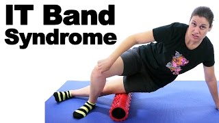 IT Band Syndrome Stretches amp Exercises  Ask Doctor Jo [upl. by Nahtanaj]