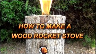 How To Make A Wood Rocket Stove  Easy amp MultiUse [upl. by Haletta744]