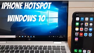 Setup iPhone Hotspot And Connect To Laptop [upl. by Ybrek997]