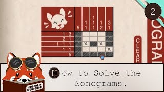 How to Solve the Nonograms  Shadow at the Water’s Edge [upl. by Hindorff]