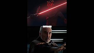 Darth Maul VS Count Dooku [upl. by Damalis991]