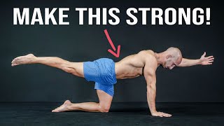 5 Exercises for a Strong Lower Back NO MORE PAIN [upl. by Darnall]