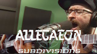 Allegaeon  Subdivisions RUSH COVER [upl. by Bradshaw533]