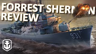 Forrest Sherman Detailed Review [upl. by Sinnej]