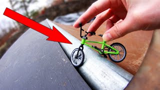 I TRIED FINGER BMXING [upl. by Einal91]