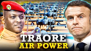 SHOCKING IBRAHIM TRAORE SECRETLY Builds The Most Powerful AIRFORCE in Africa [upl. by Margaretta827]