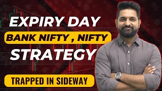 Expiry Day Strategy  Bank Nifty Nifty  live trading ThetaGainers [upl. by Ettedranreb]