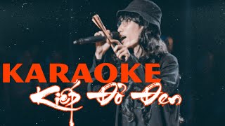 KARAOKE  KIẾP ĐỎ ĐEN  CHỊ CẢ BEAT PHỐI [upl. by Anirok352]