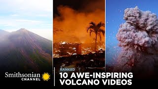 10 AweInspiring Volcano Videos 🌋 Smithsonian Channel [upl. by Stalker219]