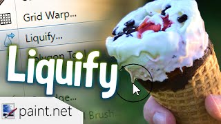 How to Use Liquify in PaintNET Pyrochilds Liquify Plugin [upl. by Yanffit149]