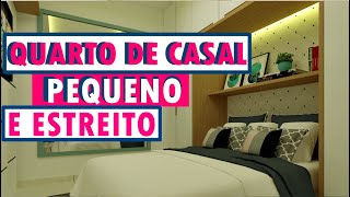 QUARTO CASAL PEQUENO E ESTREITO PROJETO DE UMA INSCRITA DO CANAL [upl. by Elehcir]