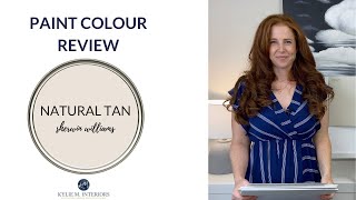 Paint Colour Review Natural Tan Sherwin Williams SW 7567 [upl. by Euginomod]