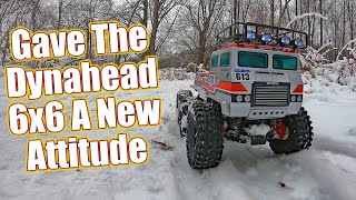 OffRoad Rig Rework Tamiya Dynahead 6x6 RC Truck Quick Project Overview amp Action  RC Driver [upl. by Akinar]