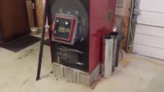 Off Grid Living  Hot Blast Wood Stove Modifications [upl. by Erdua]