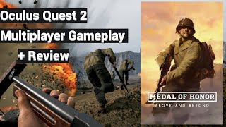 Medal of Honor VR Above and Beyond Oculus Quest 2 Multiplayer Gameplay  Review [upl. by Rodolph439]