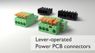 Easy electrical connection with the PCB connectors by PHOENIX CONTACT [upl. by Akeinahs679]