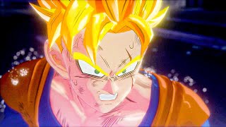 Dragon Ball Z Kakarot DLC 3  The Androids Kill Future Gohan Scene [upl. by Essined]