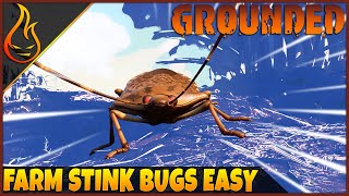 How To Farm Stink Bugs Grounded The Game [upl. by Undis]