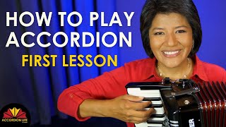 How To Play The Accordion For Beginners  Accordion Life Academy [upl. by Boiney]