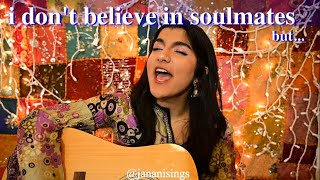 Aankhon Mein Teri Full Cover by Janani Sings I dont believe in soulmates but [upl. by Tillfourd]