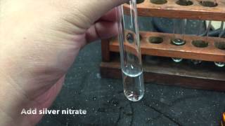 Anion Test  Chloride Ions [upl. by Dibbrun342]