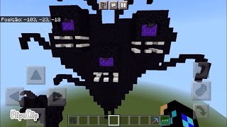 Wither storm in minecraft [upl. by Duwe924]