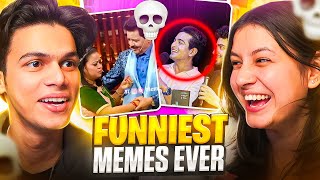 Funniest meme review ever  DANK memes  funny meme review with Kanika😂 [upl. by Llenet]