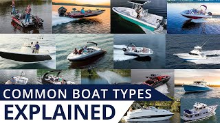 Common Boat Types Explained [upl. by Weed465]