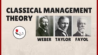 Classical Management Theory [upl. by Scotty]