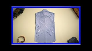 Comment Plier une Chemise Rapidement SANS La Froisser [upl. by Pacifa316]