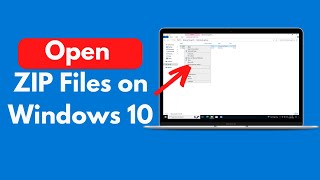 How to Open ZIP Files on Windows 10 Quick amp Easy [upl. by Dyol]