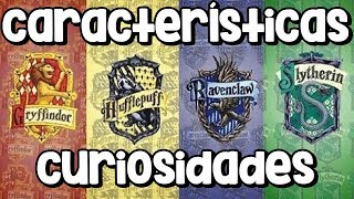 Características y Curiosidades CASAS HOGWARTS [upl. by Lancey618]