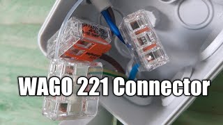 How to Use Wago 221 Series Compact Lever Connector [upl. by Yrrum]