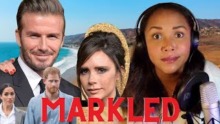 Meghan Markle Falls Out With The Beckhams in LA [upl. by Graff]