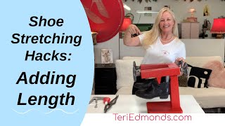 Shoe Stretching Hacks Adding Length [upl. by Barta530]